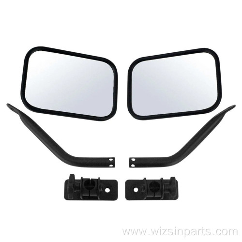 Rectangular Side Mirrors for Jeep Wrangler